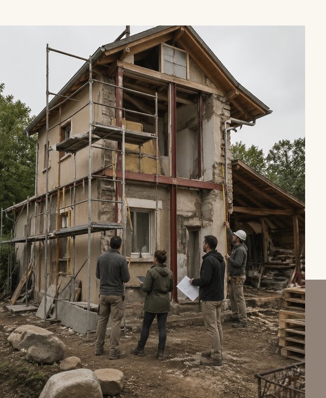 Реконструкция загородного дома под ключ в Лысьве от бюро