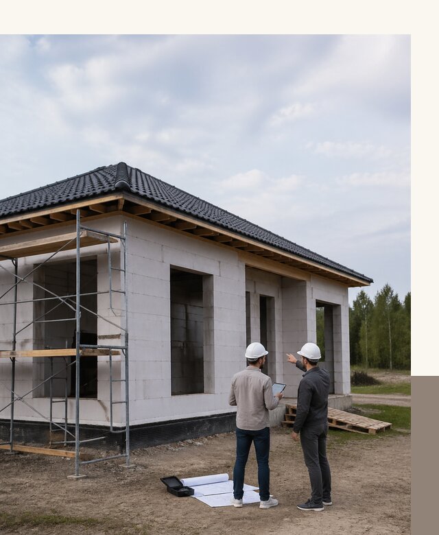 Проектирование одноэтажных домов из газобетона в Лысьве